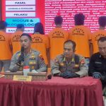 Kapolrestabes Semarang Kombes Pol M. Syahduddi, Kasat Reskrim AKBP Andika Dharma Sena, dalam konferensi pers, Sabtu (3/5/2025).