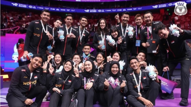 Tim Indonesia yang diturunkan PBSI di Kejuaraan Sudirman Cup 2025
