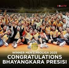 Tim Bhayangkara Presisi Juara PLN Mobile Proliga 2025 Putra