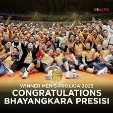 Tim Bhayangkara Presisi Juara PLN Mobile Proliga 2025 Putra