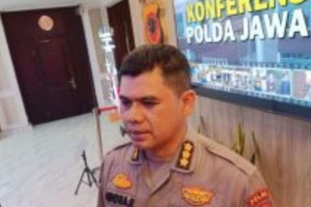 Polisi memberikan keterangan peristiwa pemusnahan amunisi kadaluarsa Garut yang menwaskan 11 orang