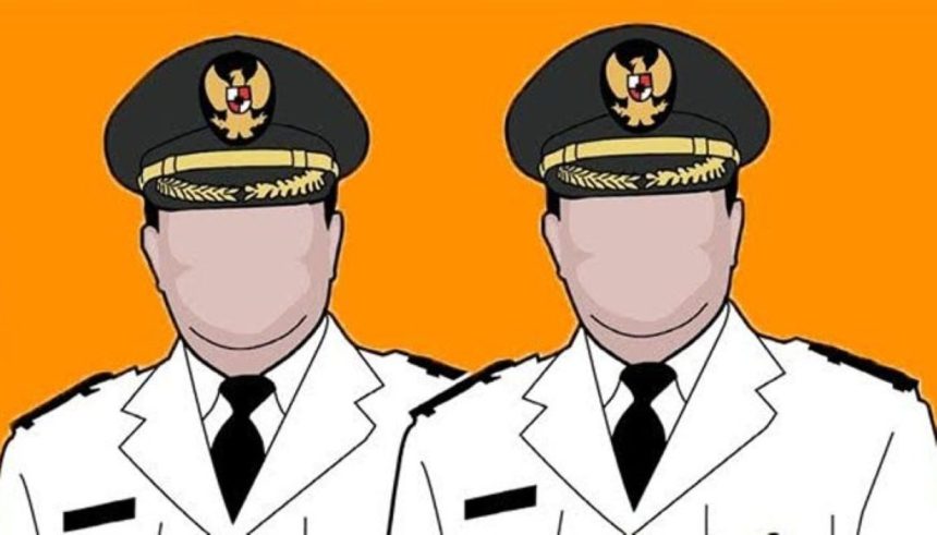 Ilustrasi Kepala Daerah dan Wakil Kepala Daerah.
