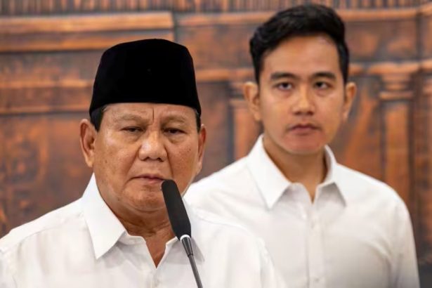 Presiden Prabowo Subianto dan Wakil Presiden Gibran Rakabuming Raka.