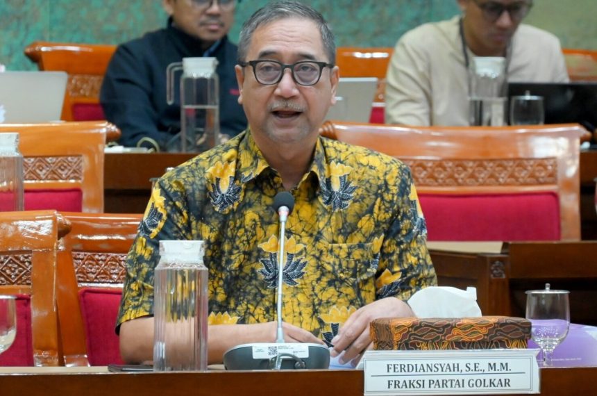 Anggota Komisi X DPR RI Ferdiyansah menyoroti predikat WTP Kementerian Pendidikan di tengah skandal korupsi Croombook kementerian. Foto: dok/ist
