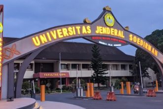 Foto ilustrasi kampus Unsoed. Seorang guru besar di Universitas Jendral Soedirman atau Unsoed, diduga melakukan pelecehan sekseual terhadap mahasiswinya. Foto: dok.