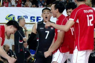 Timnas Voli Putra Indonesia berhasil menjuarai turnamen SEA V League 2025 di Jakarta International Veledrome, Minggu (20/7/2025) malam.